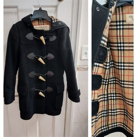 burberry merton duffle coat|burberry goddess duffle coat.